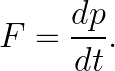 вывод формулы второго закона Ньютона через дифференциал 3